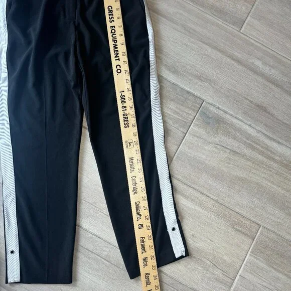 Belle Vere Black Dress Pants w/ White Side Stripe – Women’s Size 8 - Picture 3 of 7